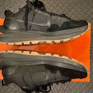Nike Black and Tan Sacai VaporWaffle…Certified by Stadium Goods